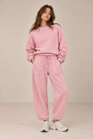 ALEXANDERGARDI BİSİKLET YAKA OVERSIZE SWEATSHIRT(B24-37403)