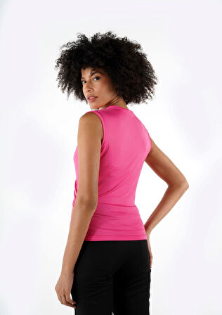 ALEXANDERGARDI KRUVAZE YAKA KOLSUZ BLUZ (B24-38001)