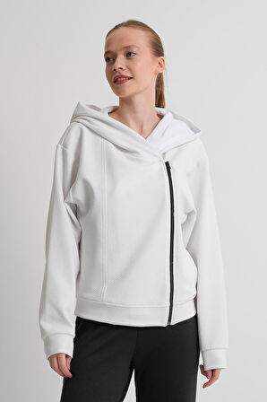 ALEXANDERGARDI Yandan Fermuarlı Kapüşonlu Sweatshirt
