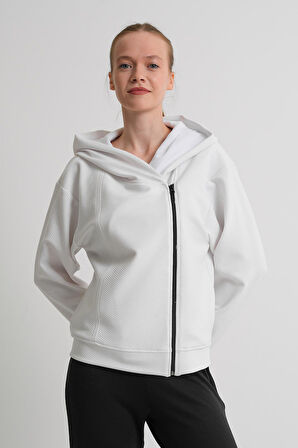 ALEXANDERGARDI Yandan Fermuarlı Kapüşonlu Sweatshirt