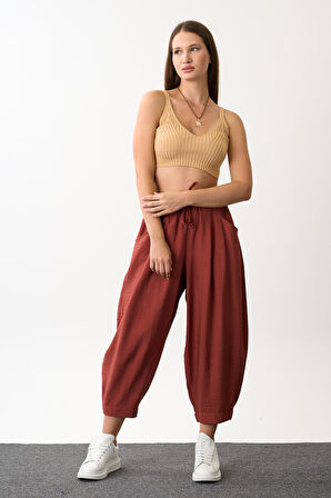 Şalvar Kesim Balon Pantolon