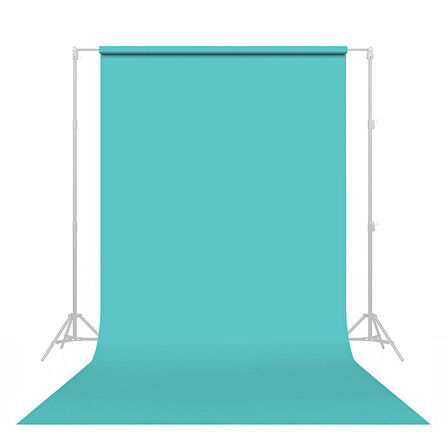 Gdx Seyyar Kağıt Sonsuz Stüdyo Fon Perde (Baby Blue) 2.70x11 Metre