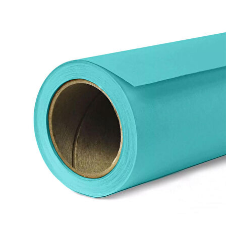 Gdx Seyyar Kağıt Sonsuz Stüdyo Fon Perde (Baby Blue) 2.70x11 Metre