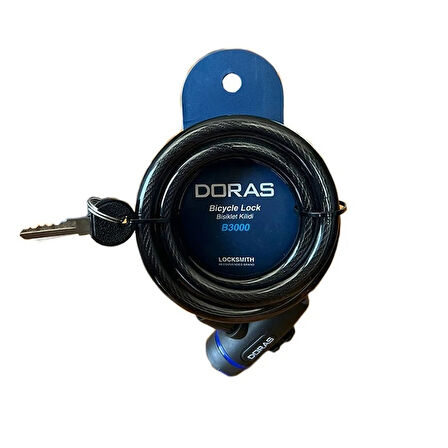 Doras B3000 Anahtarlı Bisiklet Kilidi(Kopya)