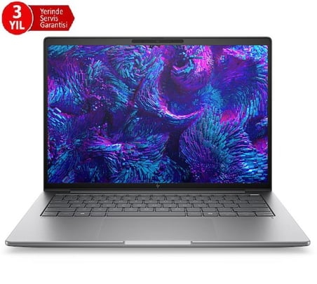 HP ZBook 8 G1i Ultra 7 255H-14''-16G-512SSD-4G-WPr Mobil İş İstasyonu Dizüstü Bilgisayar