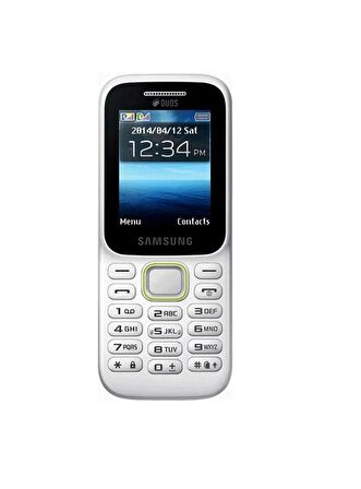 Samsung B310 Tuşlu Telefon Beyaz Asker Telefonu Kamerasız + Batarya ve Şarj Cihazı ile Sıfır