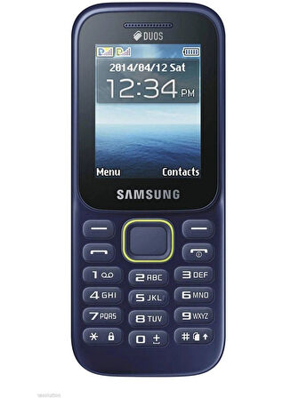 Samsung B310 Lacivert Tuşlu Telefon Asker Telefonu Kamerasız + Batarya ve Şarj Cihazı ile Sıfır