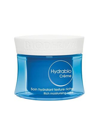 Bioderma Hydrabio Creme Hassas Ciltler İçin Su Bazlı Yağsız Nemlendirici Yüz Bakım Kremi 50 ml
