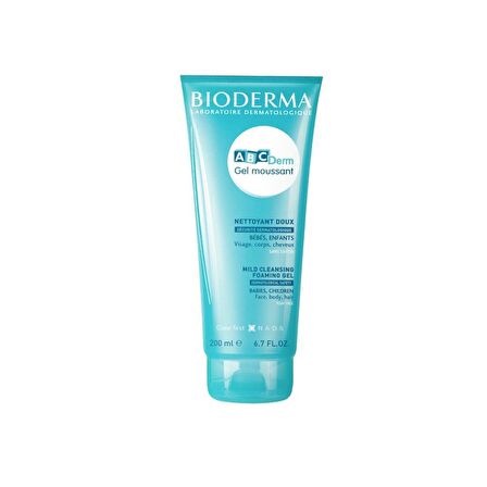 Bioderma Abcderm Hassas Cilt için Koruyucu Sitrik Asit Yüz Temizleme Jeli 200 ml 