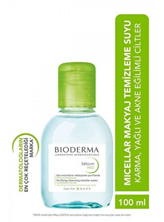 Bioderma Sebium H2O Misel Su 100 ml