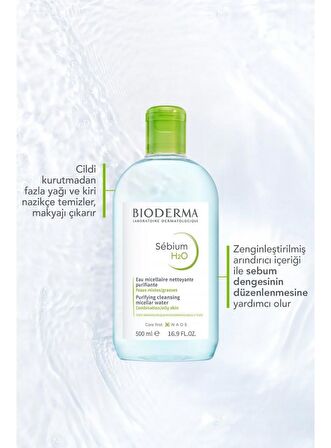 Bioderma Sebium H2O Misel Su 100 ml