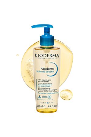 Bioderma Atoderm Arındırıcı Hassas ve Kuru Ciltler İçin Duş Yağı 200 ml