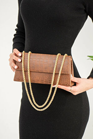 Kadın Zincir Askılı Abiye Ve Omuz Çantası