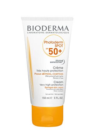 Bioderma Photoderm Spot 50+ Faktör Leke Karşıtı Lekeli Ciltler İçin Renksiz Güneş Koruyucu Krem 150 ml