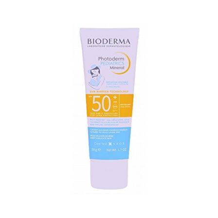 Photoderm Pediatrics Mineral SPF50+ Yenidoğan Bebeklere Özel Güneş Koruyucu 50g