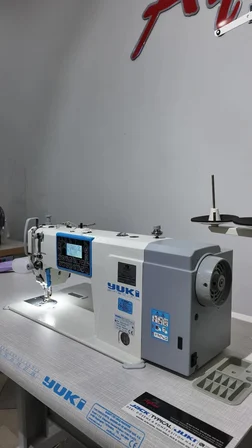 YUKİ B3 A FULL OTOMATİK DÜZ DİKİŞ MAKİNASI.