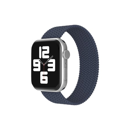 Apple Watch 38mm Ayarlı Solo Silikon Kordon - Lacivert iegxx