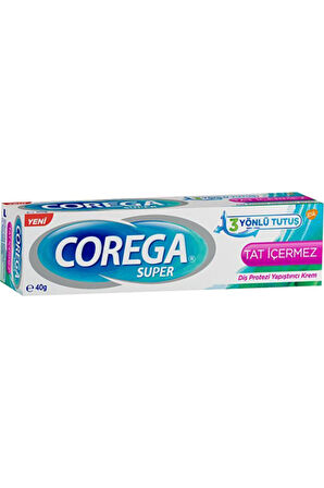 Tat Içermez Diş Protez Yapıştırıcı Krem 40 gr
