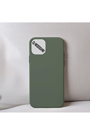 İphone Se 3.nesil (2022) Uyumlu Içi Kadife Silikon Lansman Kılıf Yumuşak Doku Hissi