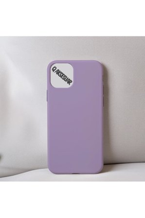 İphone 12 Uyumlu Içi Kadife Silikon Lansman Kılıf Yumuşak Doku Hissi