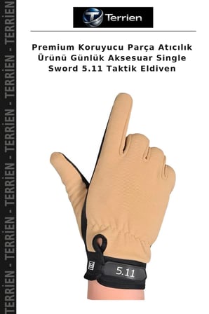 Premium Koruyucu Parça Atıcılık Ürünü Günlük Aksesuar Single Sword 5.11 Taktik Eldiven