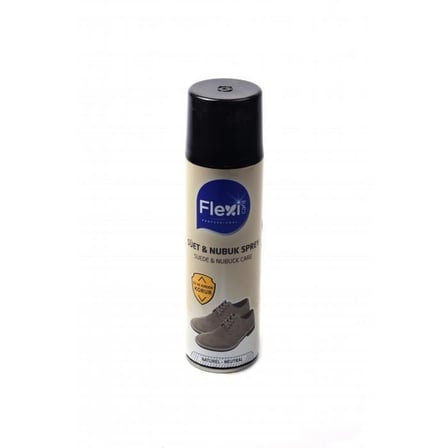 Flexi Süet Sprey 250 ML Naturel Renk- Süet Ayakkabı Bakım Malzemesi Kolay Kullanım Pratik Çözüm