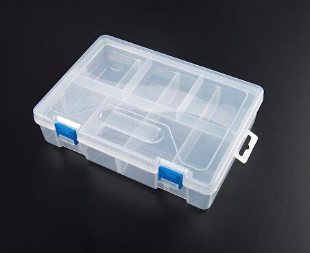 Malzeme Kutusu Çift Katlı Plastik 23.4x16,6x6.2cm