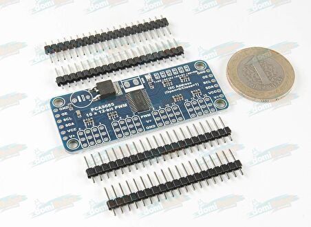 16 Kanal I2C PWM Servo Sürücü Kartı Standart