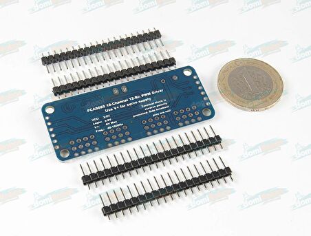 16 Kanal I2C PWM Servo Sürücü Kartı Standart
