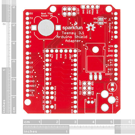 Teensy Arduino Shield Dönüştürücü Standart