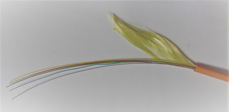 6 Core 62,5/125 MM Indoor Fiber Optik FR Kablo