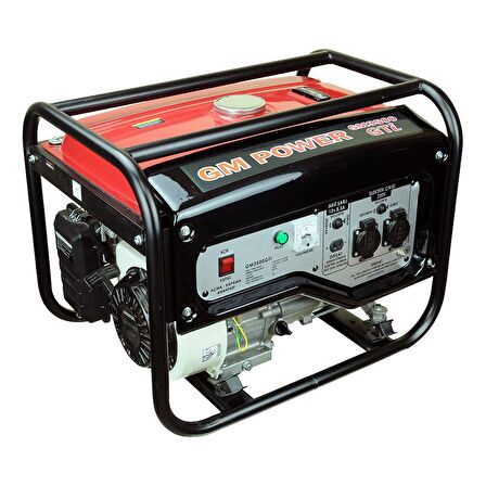 GOLDMOTO GMPOWER GM3500GTİ 3,5 KVA MONOFAZE BENZİNLİ JENERATÖR ATALARGM3500GT