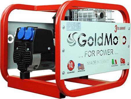 GoldMoto GM4BJBS Benzinli 4 Kva NSM Alternatörlü Monofaze Jeneratör ATALARGM4BJBS