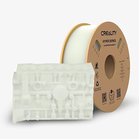 Creality Hyper PLA Filament Beyaz 1.75mm 1kg Standart