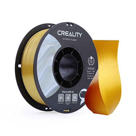 Creality CR-SILK Filament Altın 1.75mm 1kg Standart