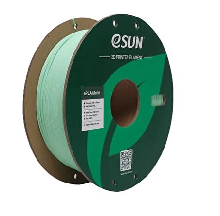 eSUN ePLA-Matte Nane Yeşili Filament 1.75 mm 1 Kg Standart
