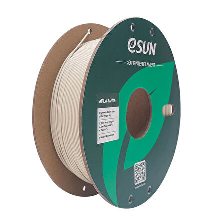 eSUN ePLA-Matte Açık Haki Filament 1.75 mm 1 Kg Standart