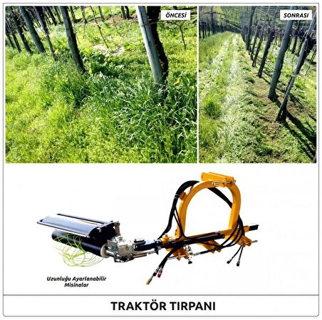 Kadıoğlu KM3 Traktör Tırpanı (3 Pistonlu Model) KDT300