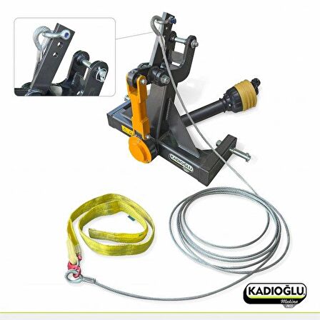 Kadıoğlu Vibrope Master Ayarlanabilir Çekme Bırakma Halatlı Ağaç Silkme Makinesi