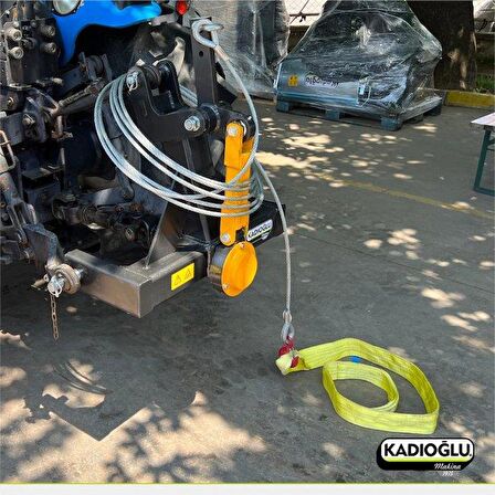 Kadıoğlu Vibrope Master Ayarlanabilir Çekme Bırakma Halatlı Ağaç Silkme Makinesi