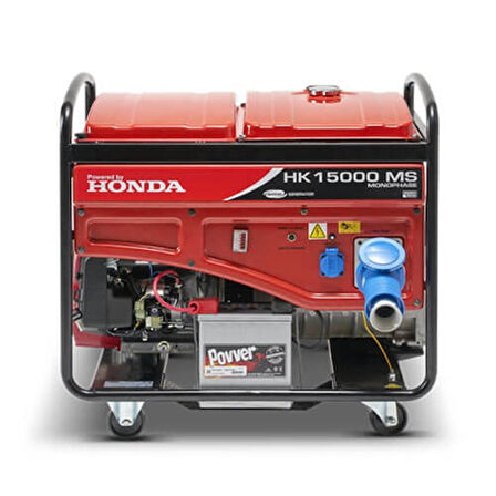 Honda HK 15000 MS Benzinli Monofaze 15 kVa Marşlı Jeneratör