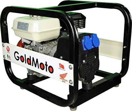 GoldMoto GM4BJH 4kVA Monofaze Benzinli Jeneratör