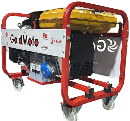 GoldMoto GM15BJG Benzinli Jeneratör 13,9 Kva Monofaze Marşlı