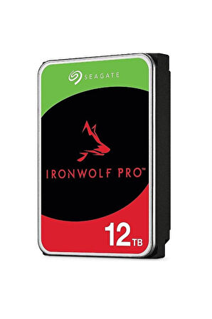 Seagate Ironwolf Pro 12 Tb 7200RPM 256MB Sata3 550TB/Y Rv Nas (ST12000NT001) ST12000NT001