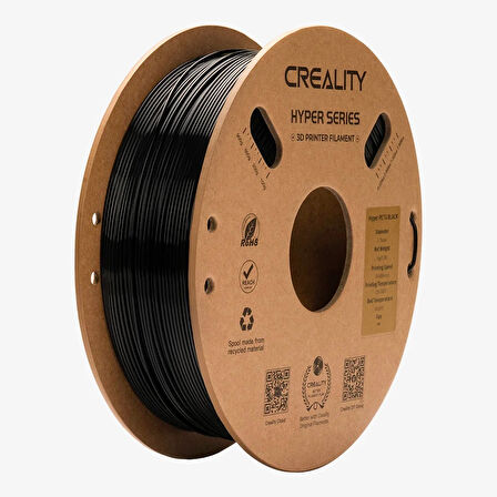 Creality Hyper PETG Filament Siyah 1.75mm 1kg Standart