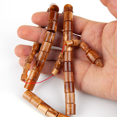 Kuka Büyük Özel Ebat Kesme Kesim 12x12.5mm Tesbih - İbrahim Atasever Usta İşi