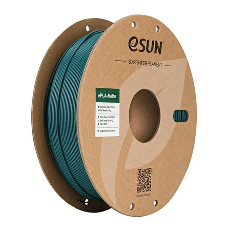 eSUN ePLA-Matte Morandi Yeşili Filament 1.75 mm 1 Kg