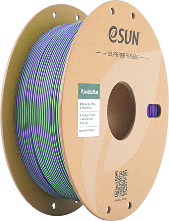 eSUN ePLA-Matte Dual Yeşil Mor Filament 1.75 mm 1 Kg