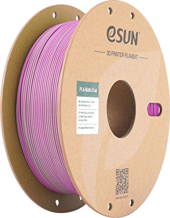 eSUN ePLA-Matte Dual Yeşil Pembe Filament 1.75 mm 1 Kg