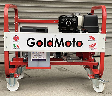 Goldmoto GM9.5BJHE Benzinli Jeneratör 8.2kVA Monofaze Marşlı